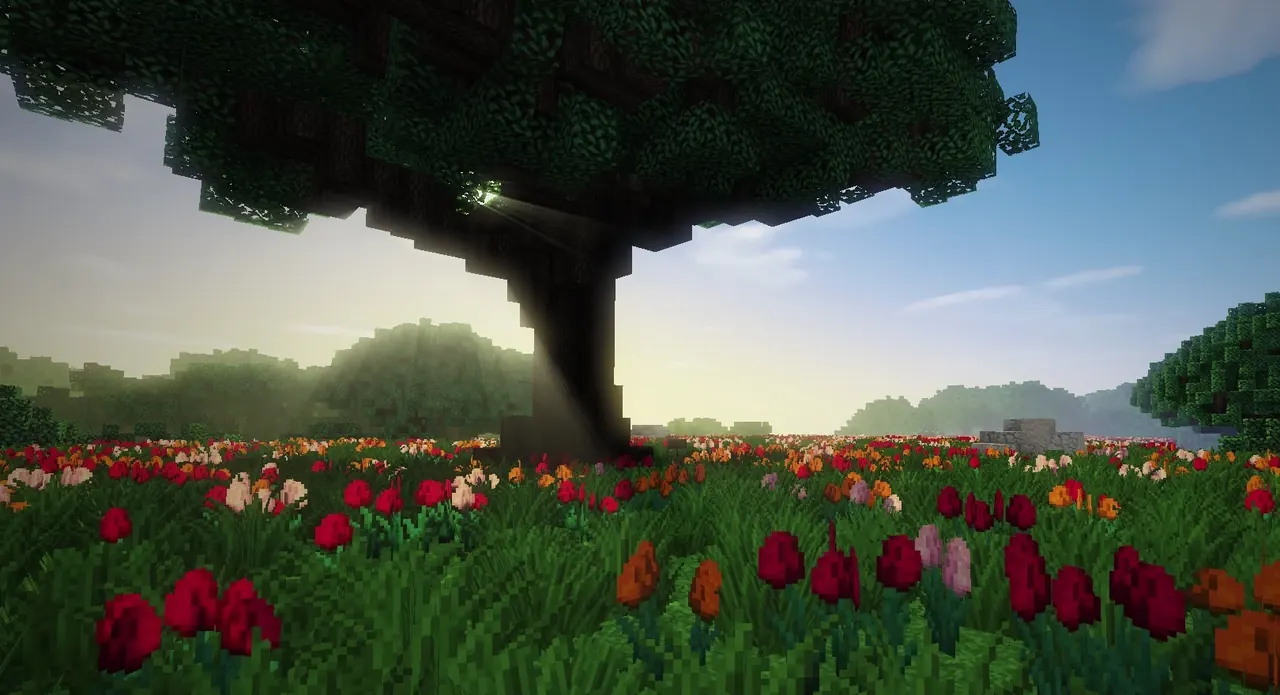 Une île du serveur One Piece Minecraft